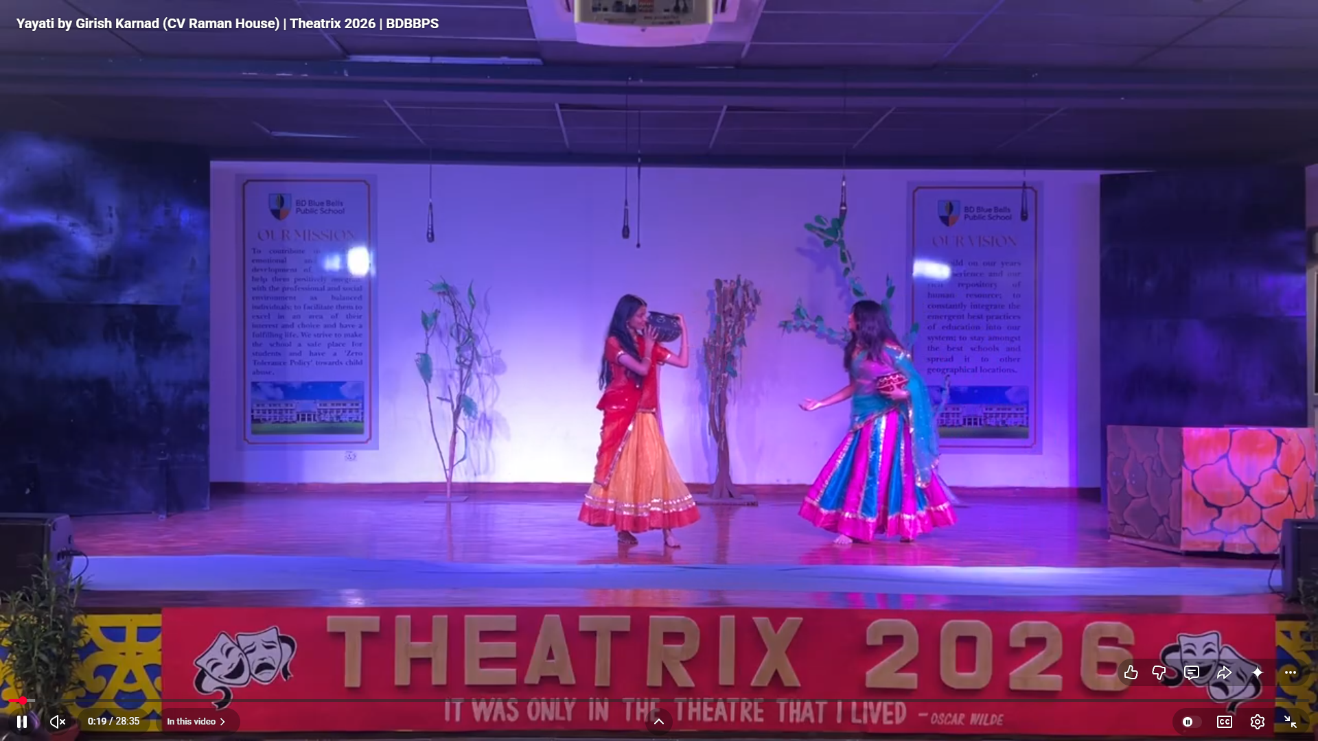 Yayati by Girish Karnad (CV Raman House) | Theatrix 2026 | BDBBPS